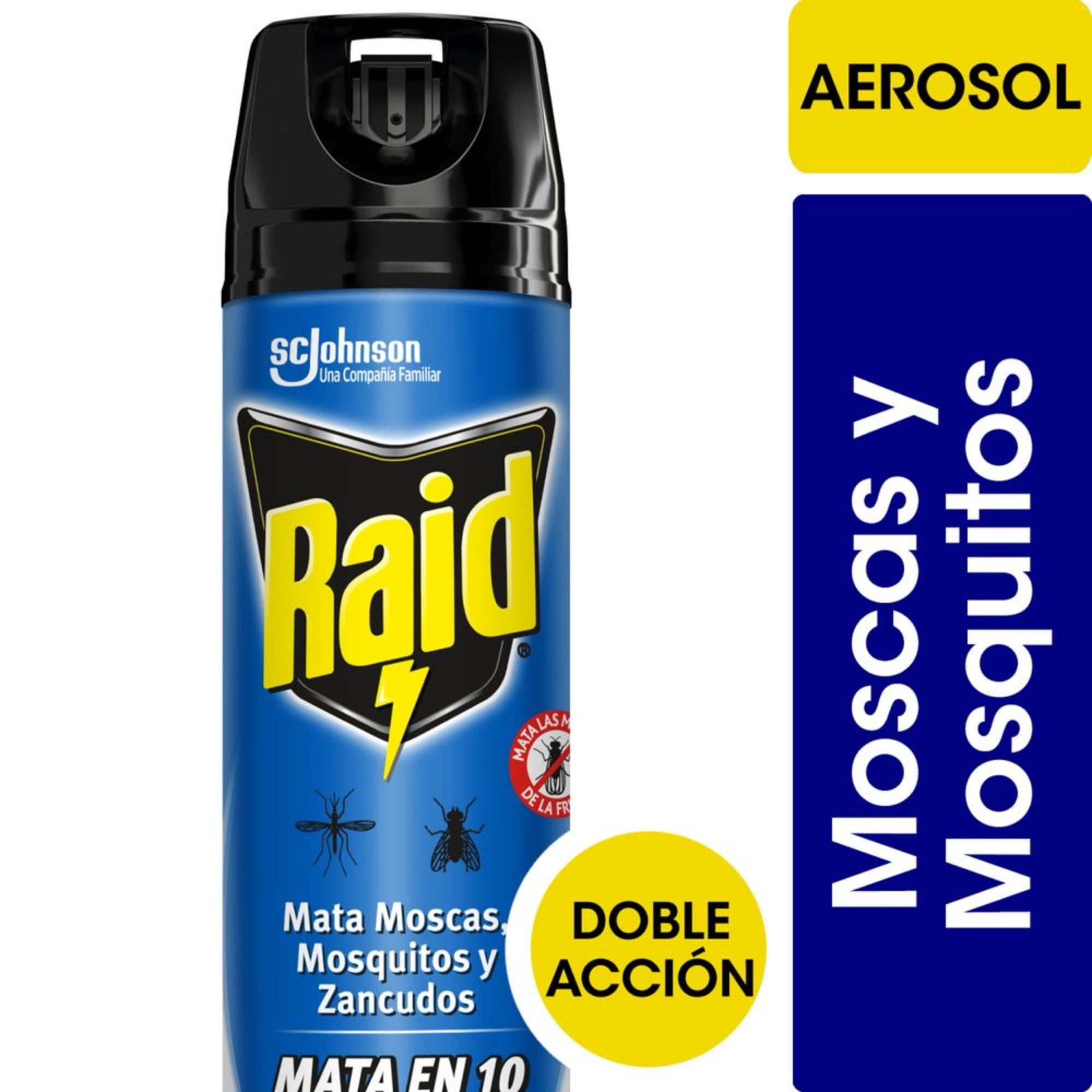 Raid - Insecticida Mata Moscas Y Mosquitos