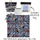 thumbnail image 2 of Puzzle Fun Squared Games Squzzle de viaje de 9 piezas con bolsa de almacenamiento, 2 of 3
