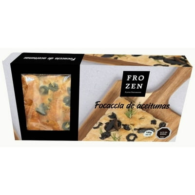 Focaccia Aceitunas 1 Un 180 G Frozen