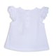 thumbnail image 2 of Polera Bebé Niña Manga Corta Lisa con Broches Blanco Pillin, 2 of 3