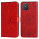 thumbnail image 5 of Funda tipo cartera FOXDOCK para OPPO Reno4Z 5G , diseño girasol en relieve, cuero PU, cierre magnético, soporte y tarjetero, 5 of 5