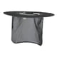 thumbnail image 5 of Pantalla de casco de seguridad transpirable con cuello de rayas ajustable parasol solar para cascos para actividades de construcción de, 5 of 5