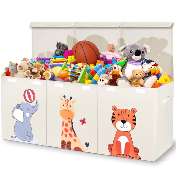 Organizador de juguetes Zebra Baby para niños, 40 x 34 x 42 cm
