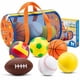 thumbnail image 1 of Pelotas Deportivas KiddieLoot – Pack de 6 Pelotas de Espuma para Niños, 1 of 6