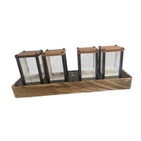 Magideal - Reloj De Tubo Nixie Rgb, Cambio , Reloj De Escritorio Led, , Decoración De Reloj Despertador De Tubo Brillante Vintage