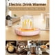 thumbnail image 2 of HouseGem Large Candle Warmer Plate Coffee Cup Mug Warmer, Pink, 2 of 3
