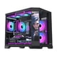 thumbnail image 1 of Gabinete Exodia Panel Zro Pantalla LED mATX Negro 6Fans ARGB, 1 of 10