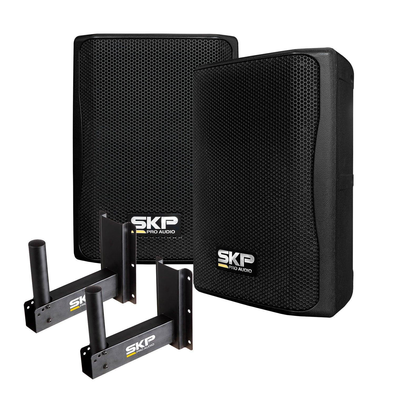 Par De Parlantes Más Soporte De Muro Skp Sk 208px
