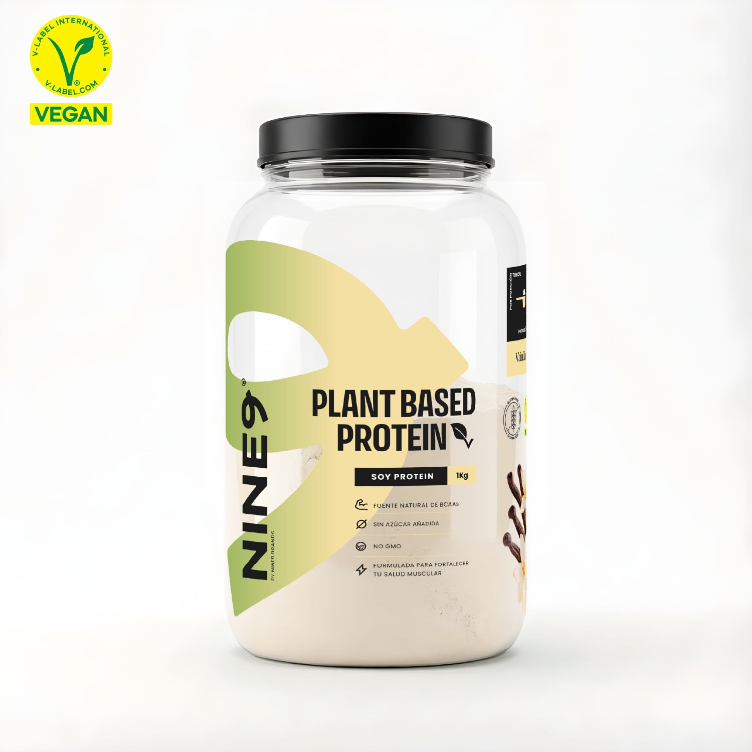 Nine9 - Proteína Vegana Vainilla 1kg