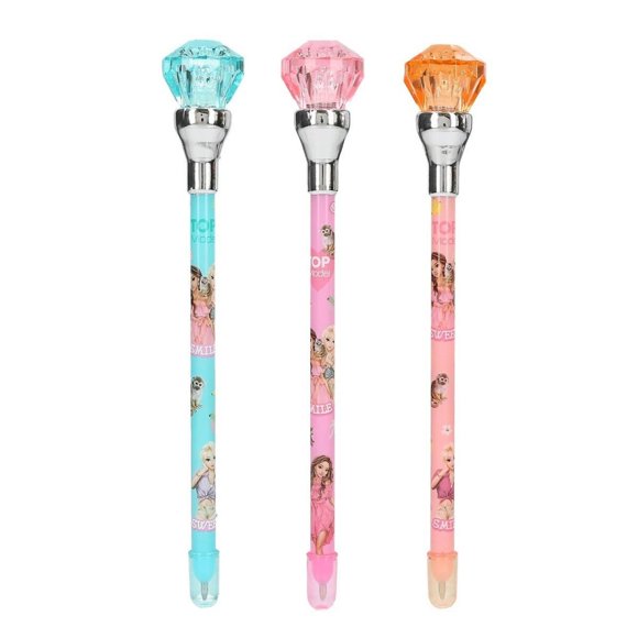 Bolígrafo En Forma De Diamante Con Luz Juicy Topmodel