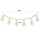 thumbnail image 5 of 2 piezas de macramé para colgar en la pared, tapiz con flecos, guirnalda de algodón, decoración de pared tejida para decoración de casa bohemia, decoración de habitación infantil, 5 of 8