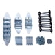 thumbnail image 1 of Kit De Ajuste De Bisagras Y Rodillos Para Puertas De Garaje Hardware, 1 of 9