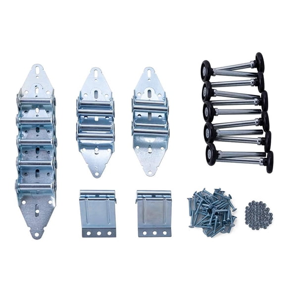 Kit De Ajuste De Bisagras Y Rodillos Para Puertas De Garaje Hardware