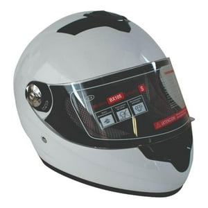 Casco Full Face Bx105 Talla L White Ceritificacion Ece Bex Blanco Tamaño Único