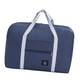 thumbnail image 3 of Bolsa De Lona De Viaje Plegable, Bolsa Ligera Multifuncional Para Gimnasio, Vacaciones, Azul Marino, 3 of 3