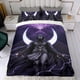 thumbnail image 4 of Caballero Luna Conjunto de sábanas temático, trío de piezas, cómodo y amigable con la piel, diseño único, regalo de decoración para el hogar para familiares, amigos y fans,173cm *218cm, 4 of 6