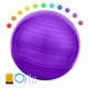 thumbnail image 1 of Pelota De Ejercicio Xl De 75 Cm Antiexplosión Para Yoga Y Fitness Color Morado, 1 of 7