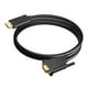 thumbnail image 3 of Convertidor De Cable Usb Tipo C A Vga De 1m Resolución De 1080p 10gbps Para Pantalla Monitor Proyector Televisión Notebook, 3 of 5