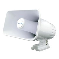 Speco Technologies - Hailer Horn Speco Spc15Rp, 15 W, 8 Ω, 5 X 8 W, Resistente A La Intemperie, Color Beige