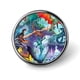 thumbnail image 1 of Alas de fuego-Theme Round Button Badge: Premium Metal Construction, Ideal for High-End Events 2.8 cm, 1 of 6