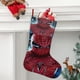 thumbnail image 2 of Calcetín de Navidad Desmarcar Spiderman Lino Blanco 54cm x 38cm, 2 of 5