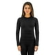 thumbnail image 1 of Primera Capa HW Patagonia Spandex Negro Camiseta Mujer, 1 of 5