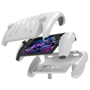 Genérico - Funda Protectora Completa Compatible Con Playstation Portal,Ps5 Portal Tpu Funda Trasera Con Soporte Ajustable Y Cubierta Frontal Desmontable-Blanco