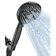 thumbnail image 1 of Alcachofa de ducha JDO High Pressure, 6 ajustes, con dispositivo portátil, negro mate, 1 of 6