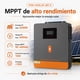 thumbnail image 2 of Inversor Solar Híbrido PowMr 6200W 48V Funciona Sin Baterías, 2 of 6