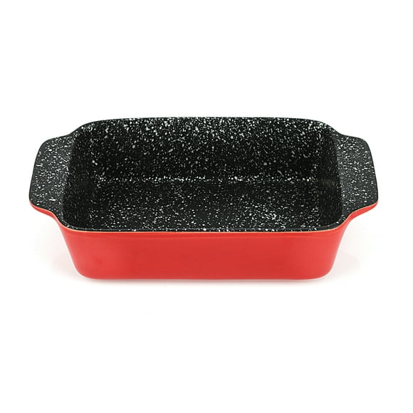Fuente De Cerámica Para Horno 1L Trento 24.5X14.5X5 Cm Rojo