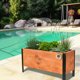 thumbnail image 4 of Jardineras Macetero De Madera Rectangular Nacional Industrial, 4 of 7