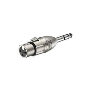 Roxtone - Adaptador Xlr Canon A Plug 6.3 Estéreo Copla De Audio
