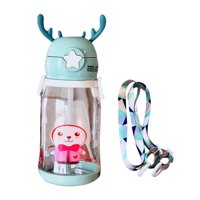 Bothyi - Sippy Cup Botellas De Agua Para Niños Botellas Sipper Sin Fugas Para Niños Al Aire Libre Verde