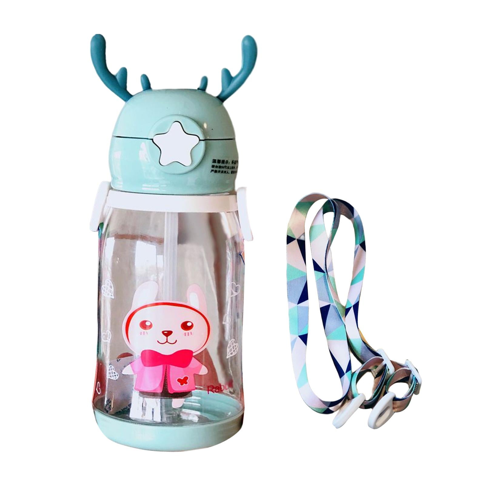 Bothyi - Sippy Cup Botellas De Agua Para Niños Botellas Sipper Sin Fugas Para Niños Al Aire Libre Verde