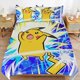 thumbnail image 1 of Pi-ka-chu Bed Duvet Cover Microfiber Bedding Sets 3D Printed Lightweight 3 Piece Comforter Sets for Kids Boys Girls, 1 of 5