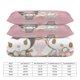 thumbnail image 4 of Kuromi & My Melody Duvet Cover Set 3 Piece Bedding Set Double Sided Printing Decorative Comforter Cover Set, 4 of 5