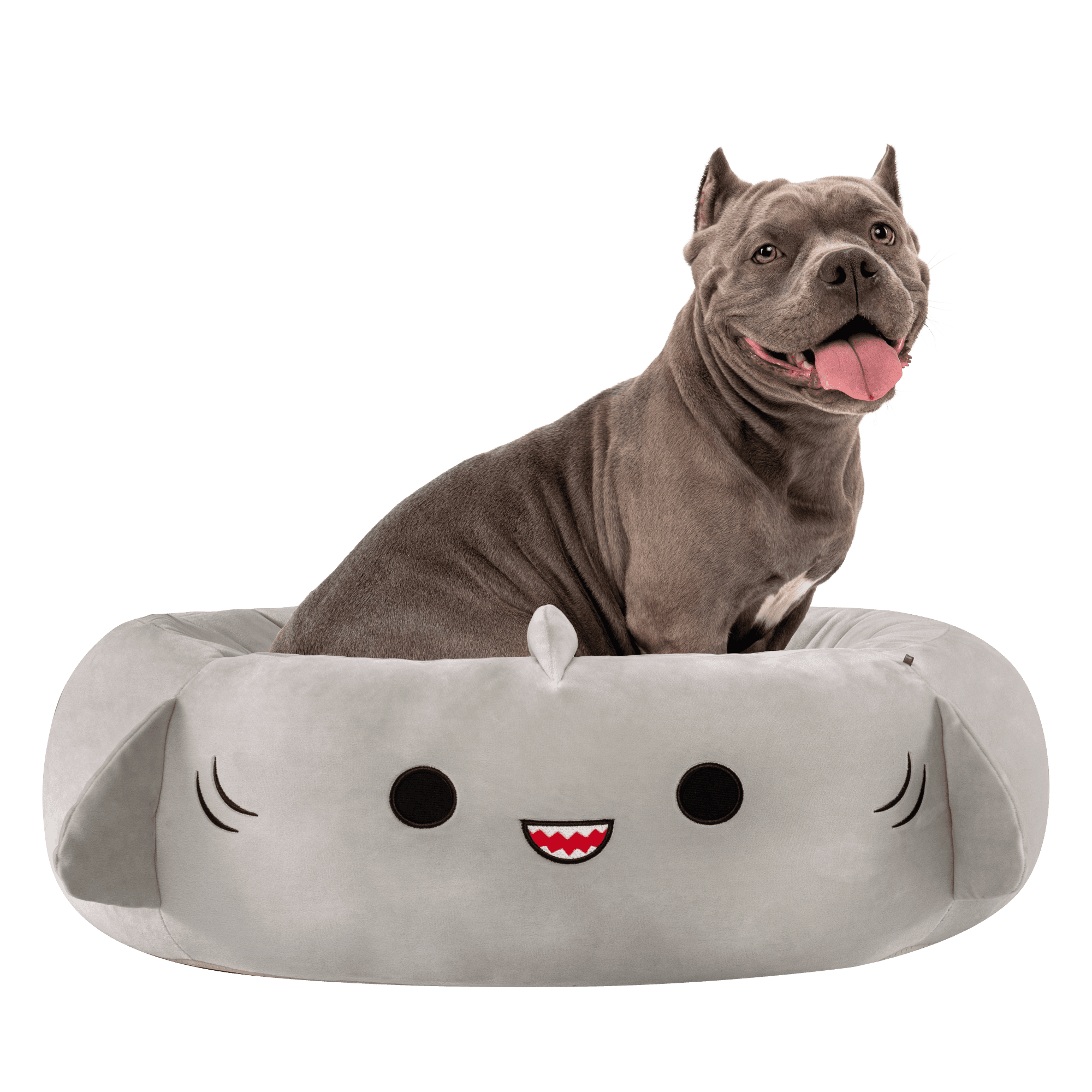 Cama Gris Grande Para Perro 68 Cm. Squishmallows