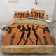 thumbnail image 2 of Retro Style Egyptian Mythology Quilt Duvet Cover Set Bedspread3-Piece Bedding Set, 2 of 5