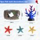 thumbnail image 2 of Decoraciones para pecera MQACPUPY - Kit de 9 piezas para peces betta, 2 of 5