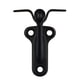 thumbnail image 4 of Soporte para pasamanos Midofar Triumph de 3" negro mate, paquete de 3, 4 of 7