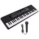 thumbnail image 1 of Teclado De Piano Eléctrico 61 Regalos Clave Instrumento De Juguete Para Espectáculo Al Aire Libre Enseñanza Negro, 1 of 5