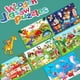 thumbnail image 2 of 30 Pieces Insert Wooden Puzzles, Dinosaur, Etc., 2 of 3