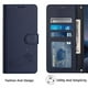 thumbnail image 3 of Funda tipo cartera FOXDOCK para TCL STYLUS 5G con soporte, ranuras, RFID, diseño de gato, 3 of 5