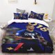 thumbnail image 1 of Star Mbappe High definition Printing One Quilt Cover Two Pillowcases Football Lover Gift, 1 of 3