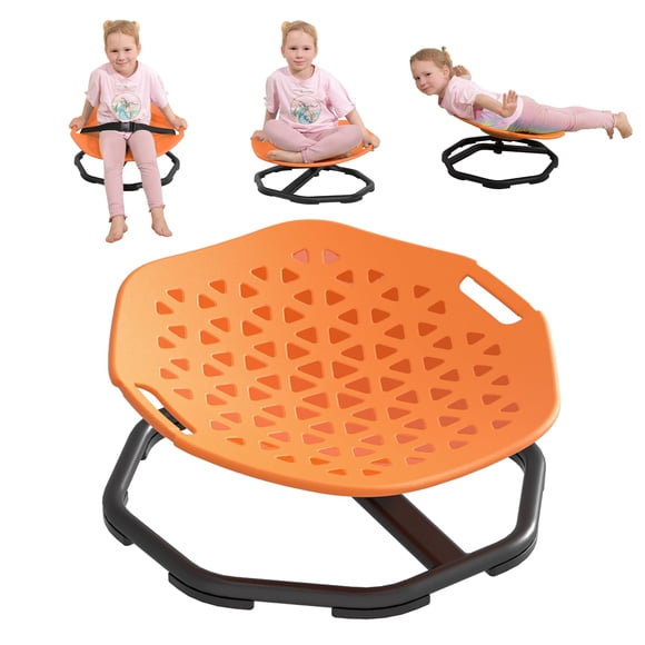 Silla giratoria sensorial jakinoy con cinturón de seguridad