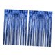 thumbnail image 1 of 2 Uds Cortinas Con Flecos De Papel De Aluminio Brillante Decoración Para Halloween Carnaval Graduación Azul, 1 of 5