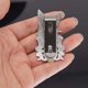 thumbnail image 5 of Clip para Visera ForFine Medalla de San Cristóbal con Ángel Guardián, 5 of 6