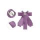 thumbnail image 3 of INSPIRE CHIC Broche de Cinta para Mujer Lazo Corbata de Moño Broches de Fiesta de Boda Púrpura, 3 of 4