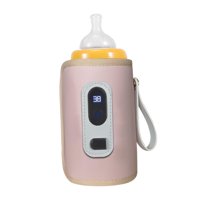 Bothyi - Taza Calentador De Leche Para La Mayoría De Los Biberones Guardián De Leche Para Enfermería Camping Viajes Rosa