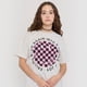 thumbnail image 3 of Polera Niña Teen Manga Corta Smiley Gris Melange Corona, 3 of 5
